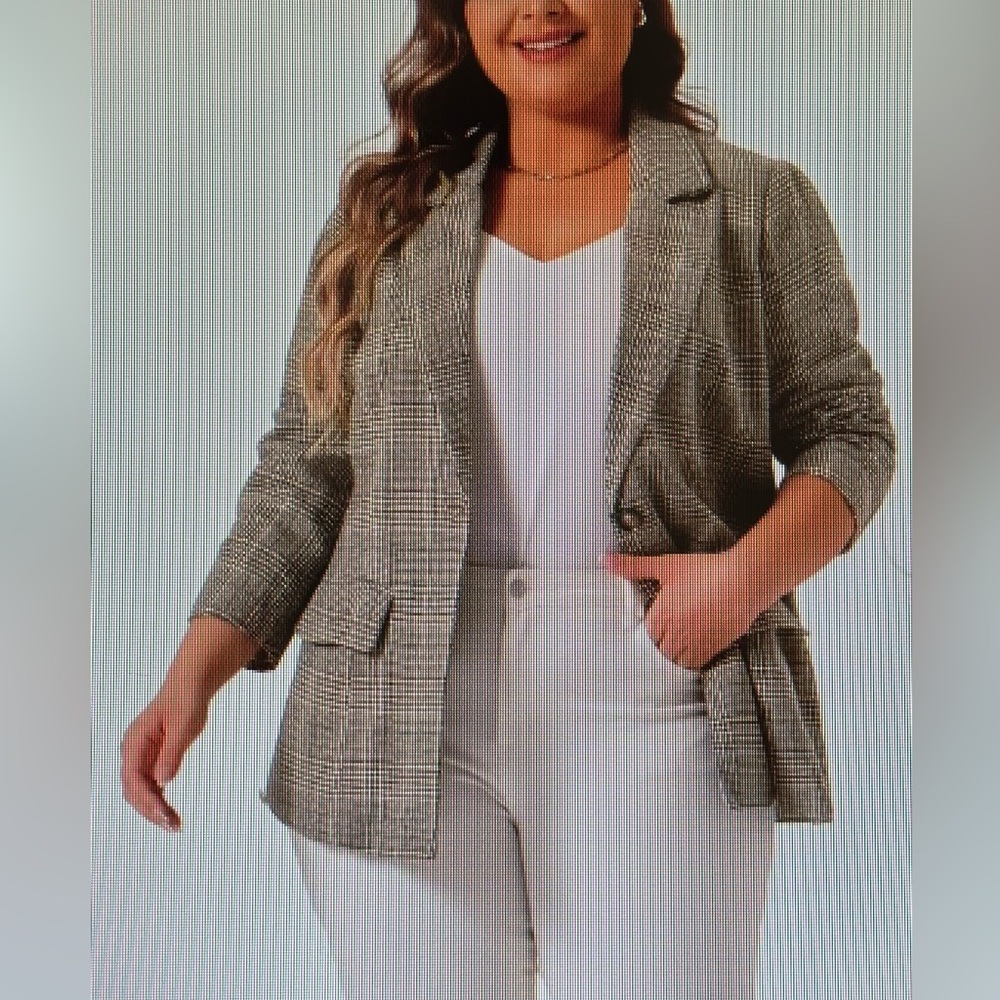 Elementz tm. Plus Size (1X) Blazer for women.